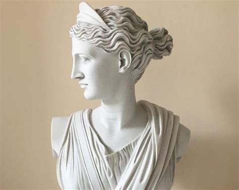 Venus Bust Sculpture Greek Statue Of Aphrodite With The Apple Etsy Bust Sculpture Goddess