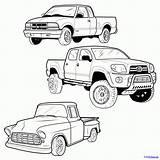 Coloring Truck Dodge Trucks Printable Pickup Getcolorings Fresh sketch template