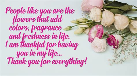 Beautiful Thank You Messages And Quotes For Everyone In Your Life