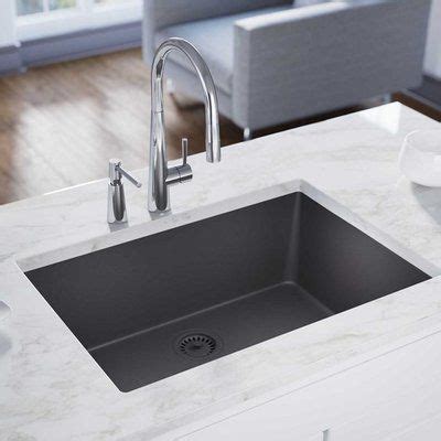 Kraus undermount granite sinks create an instant style upgrade for the kitchen. Best Undermount Kitchen Sink 2019 | Black kitchen sink ...