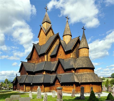 Heddal Stave Church Notodden The Largest Stave Church In Norway R