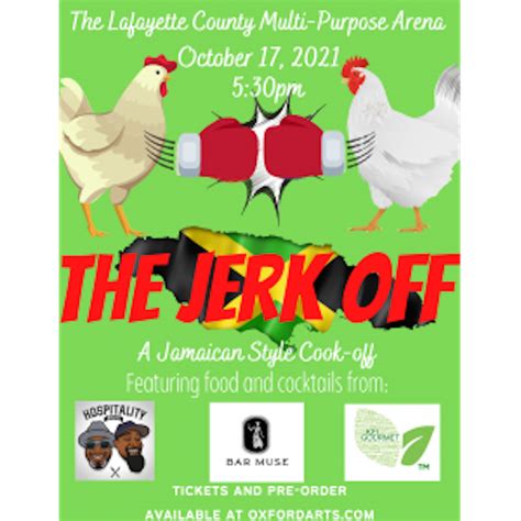 Jerk Off Culinary Event Kicks Off Lafayette County Arena Fall Events