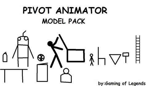 Pivot Animator Model Pack By Gaming Of Legends