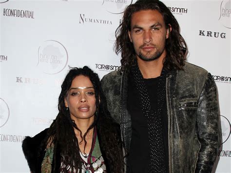 Want to know more about jason momoa's family? Jason Momoa Wife : Jason Momoa On His Wife Lisa Bonet The ...