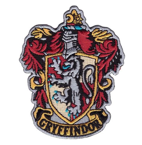 Pegatinas Harry Potter Gryffindor Crest Iron Sew On Embroidered Patch