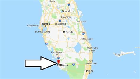 Map Of Naples Florida Area United States Map States District