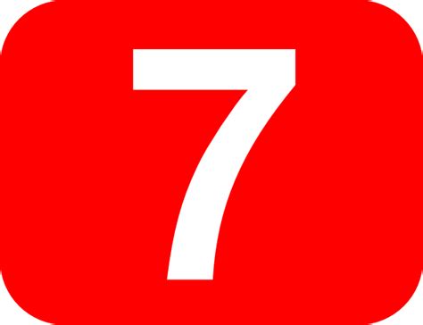 Number 7 Png