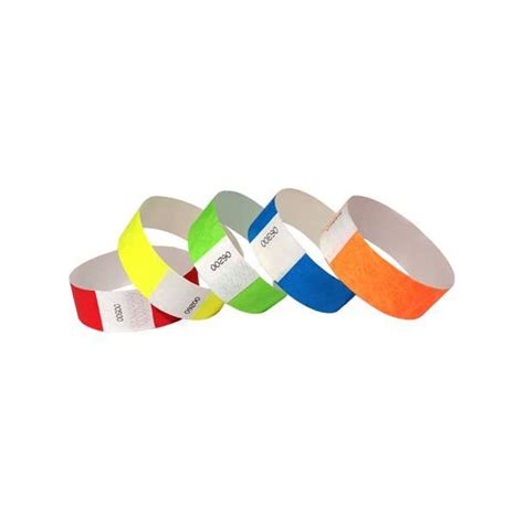 Customized Tyvek Paper Wristband Devote Silicone