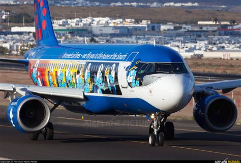 Oo Snd Brussels Airlines Airbus A320 At Lanzarote Arrecife Photo
