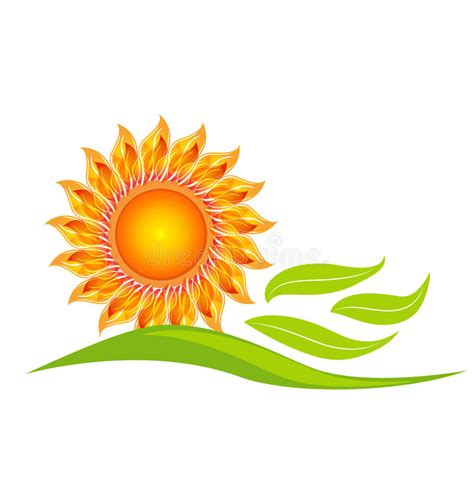 Download Sunflower Logo Design Illustration Stock Vector ...