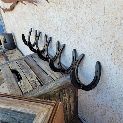 Perfect T Idea Horseshoe Coat Hanger Welded Coat Rack Etsy