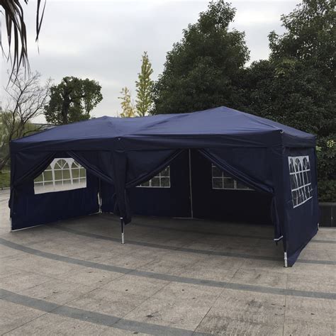 Costco 10x20 Canopy Tent With Sidewalls Ainfox 10x20 Ft Canopy