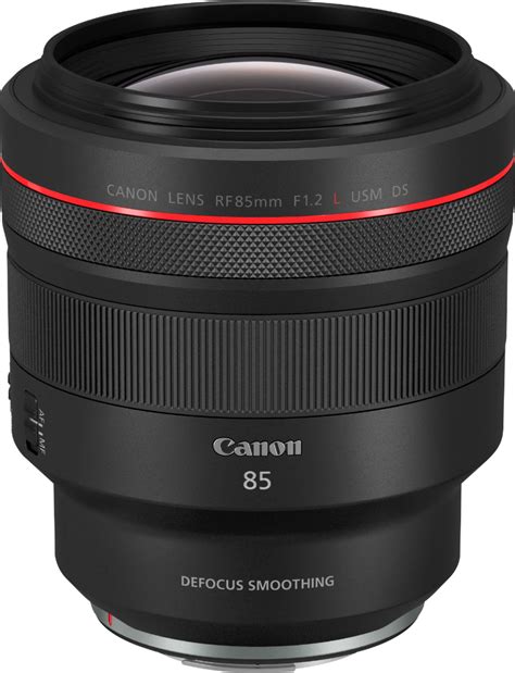 Canon Rf 85mm F12 L Usm Ds Mid Telephoto Prime Lens For Eos R Cameras