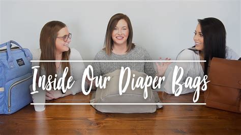 Sisters Compare Diaper Bag Items Whats In My Diaper Bag Youtube