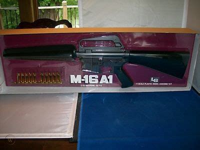 Over 6000 different kits in stock. L&S LS M16A1 US Marine Set Rifle Gun Toy Model Kit Kits 1 ...
