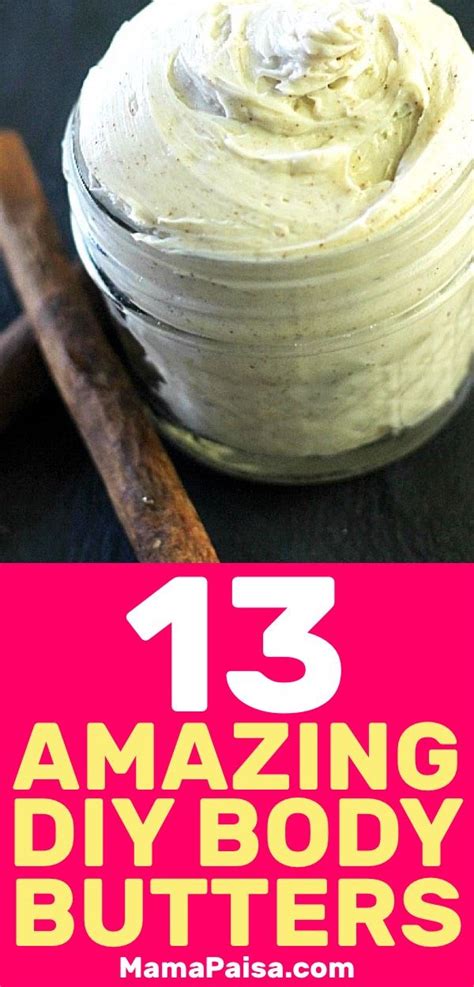 13 Amazing Diy Body Butters That Are Easy To Make Diy Body Butter