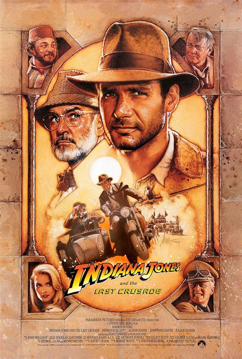 Indiana Jones Last Crusade Poster And Backgrounds Indiana Jones And
