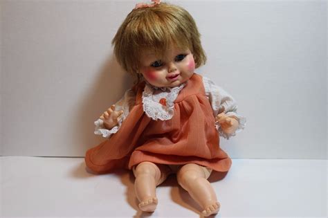 Vintage 1974 Horseman Happy Baby Doll 4424 Irene Szor Blonde Lk