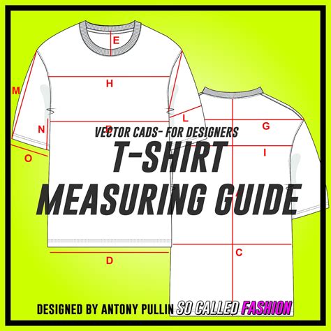 Complete Measurement Guide For T Shirts And Clothing For The Etsy