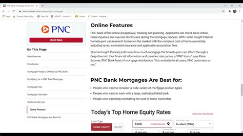Pnc Bank Loan In Usa Multiple Types Of Mortgages Youtube