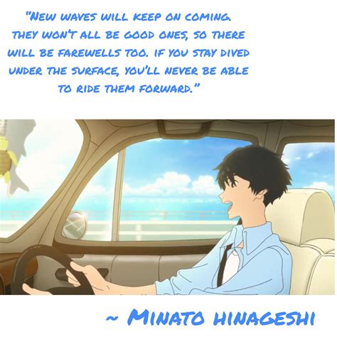 Ride Your Wave Anime Quotes Best Romance Anime Anime Life Anime Quotes