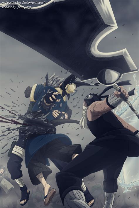 Naruto 524 Kakashi Zabuza Haku By Ioshik On Deviantart