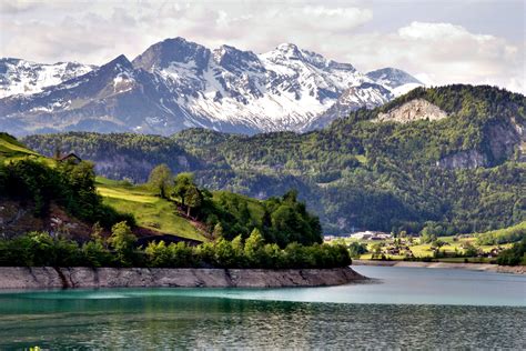 Lake Zurich In Switzerland Landscape 4k Wallpapers Hd