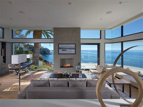 Marvelous Living Rooms With Ocean View