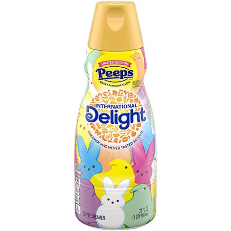 International Delight Peeps Flavored Coffee Creamer Peeps 32 Oz