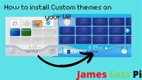 How To Install Custom Themes On The Nintendo Wii Youtube