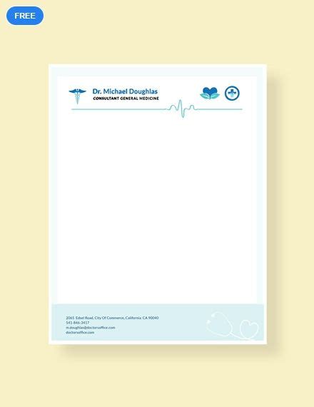 Contrary to popular belief, a doctor's note does not necessarily need to be from the. Free Doctor Letterhead Format | Letterhead format, Letterhead, Letterhead template