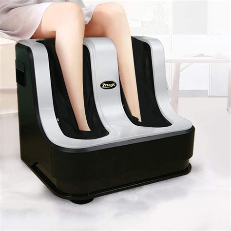 Best Shiatsu Kneading Rolling Vibration Heating Ankle Foot Calf Leg Massager Home Gadgets