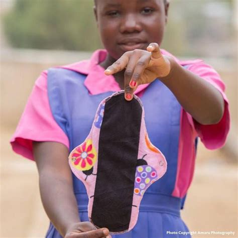 Provide Reusable Pads To Keep Girls In School