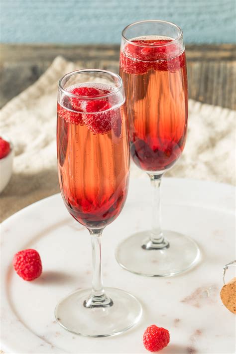 sparkling kir royale cocktail savored sips