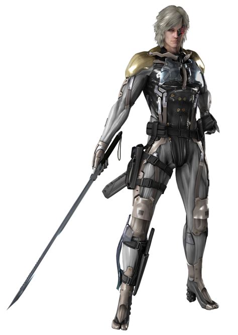Metal Gear Rising Revengence Raiden Render Hideo Solidus Snake