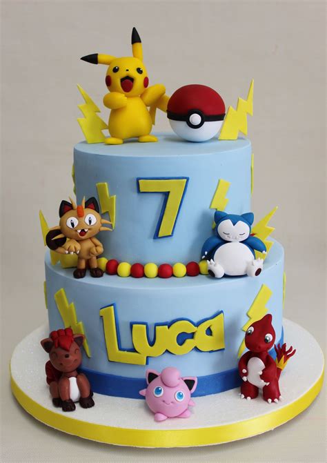 27 Brilliant Picture Of Pokemon Birthday Cake Yummy Cakes Pokemon