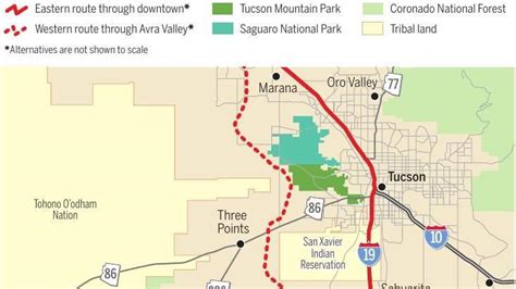 Proposed Interstate 11 Route