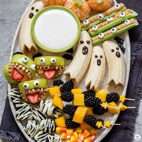 Healthy Halloween Snacks Halloween Fruit Platter Make It Skinny Please
