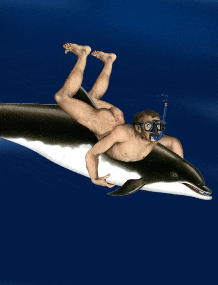 Nude Dolphin Ride GIF By Scorpion Dagger Find Share On GIPHY