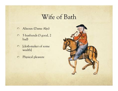 The Wife Of Bath And Us Race Wars