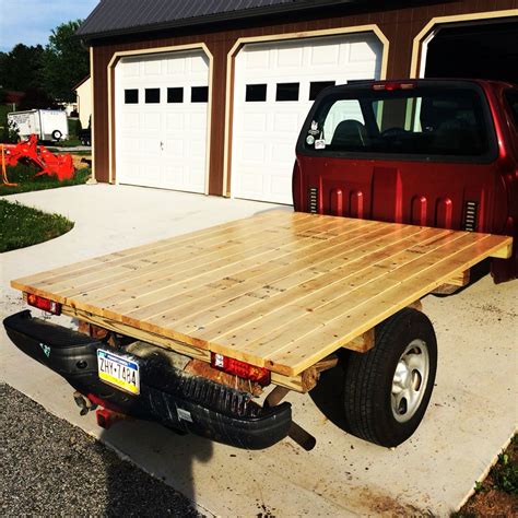diy flatbed  supports  deck boards    game