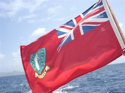 flag of the british virgin islands a symbol of martyred vi