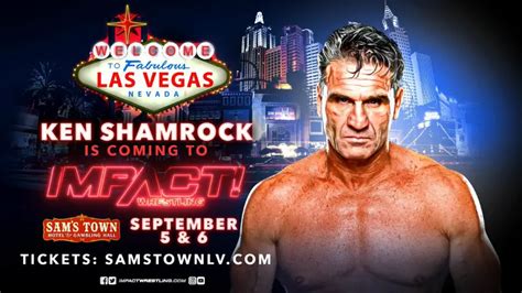 Ken Shamrock Returning To Impact Wrestling At Vegas Tapings Cultaholic Wrestling