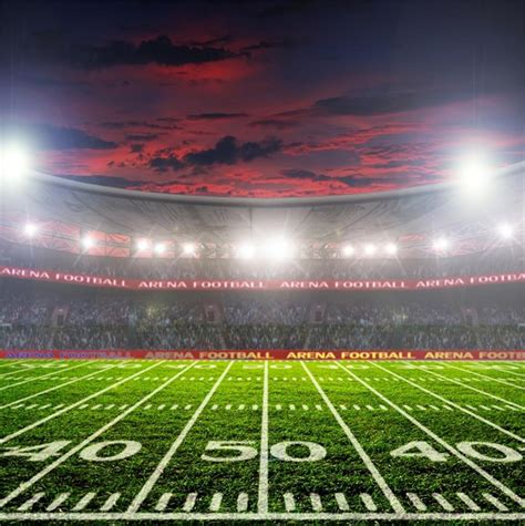 Csfoto 8x8ft Background For American Football Stadium Night Photography