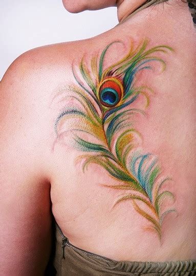 11 Awesome And Beautiful Peacock Feather Tattoos Awesome 11