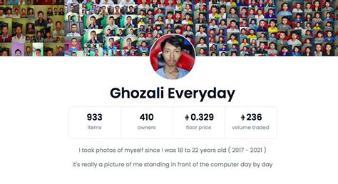Ghozali Everyday How One Dudes Selfies Have Become A Cult Nft Collection