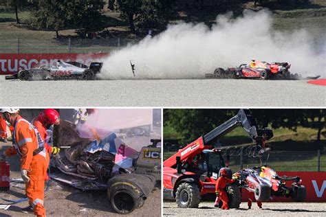 Huge Tuscan Gp Crash Makes Raging F1 Star Grosjean Fume ‘they Want To