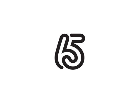 65 Logo Number Branding Design Logo Best Logo Design
