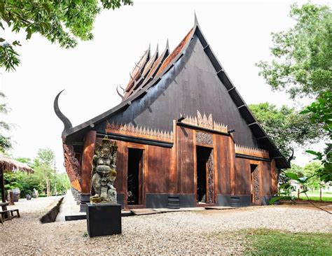Premium Photo Baan Dam Museum Black Temple In Chiang Rai City Thailand