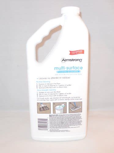 Armstrong Cleaner For No Wax Tile Vinyl And Stone Floors 32 Ounce
